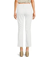 Silver Jeans Co. Ibister Straight Leg Cropped Ankle Jeans