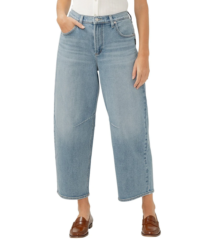 Silver Jeans Co. Indio Wash High Rise Barrel Leg Jeans