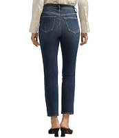 Silver Jeans Co. Isbister High Rise Straight Leg Power Stretch Jeans