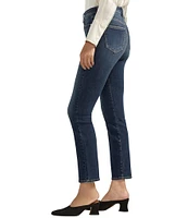 Silver Jeans Co. Isbister High Rise Straight Leg Power Stretch Jeans