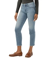 Silver Jeans Co. Isbister Straight Leg Capri Jeans