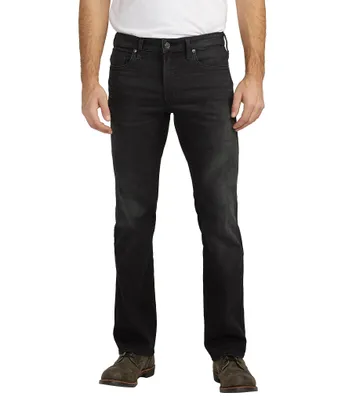 Silver Jeans Co. Jace Slim Fit Bootcut Black Wash Jeans