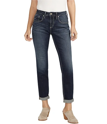 Silver Jeans Co. Mid Rise Boyfriend Slim Jeans