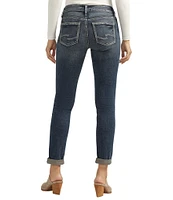 Silver Jeans Co. Mid Rise Girlfriend Skinny Jeans