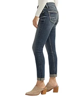 Silver Jeans Co. Mid Rise Girlfriend Skinny Jeans