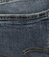 Silver Jeans Co. Mid Rise Luxe Stretch Rolled Cuff Boyfriend Jeans