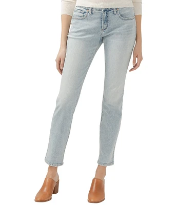 Silver Jeans Co. Mid Rise Slim Leg Boyfriend Jeans