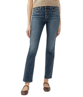 Silver Jeans Co. Most Wanted High Rise Straight Leg Jeans