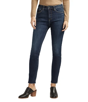 Silver Jeans Co. Most Wanted Mid Rise Power Stretch Skinny Jeans