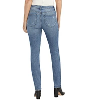 Silver Jeans Co. Most Wanted Mid Rise Slim Straight Jeans