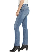 Silver Jeans Co. Most Wanted Mid Rise Slim Straight Jeans