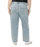Silver Jeans Co. Plus Size 90s Straight Wide Leg Jeans