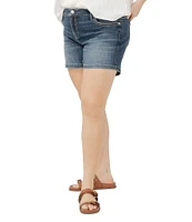 Silver Jeans Co. Plus Size Elyse Mid Rise Shorts