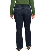 Silver Jeans Co. Plus Size Elyse Mid-Rise Slim Bootcut Jeans