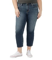 Silver Jeans Co. Plus Size Most Wanted Mid-Rise Straight Leg Jeans