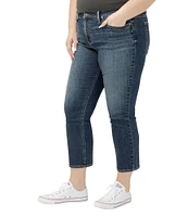 Silver Jeans Co. Plus Size Most Wanted Mid-Rise Straight Leg Jeans