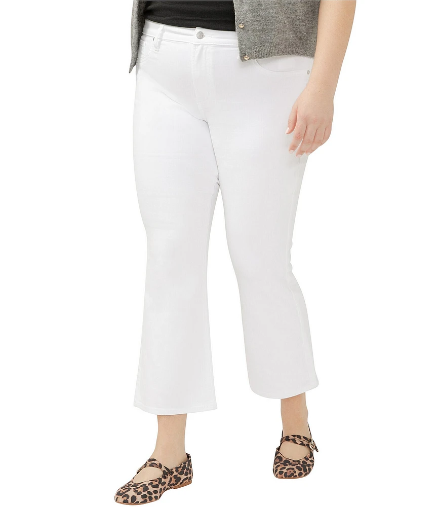 Silver Jeans Co. Plus Size Suki Kick Flare Denim Jeans