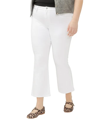 Silver Jeans Co. Plus Size Suki Kick Flare Denim Jeans