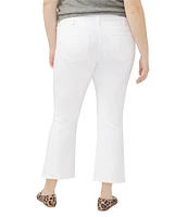 Silver Jeans Co. Plus Size Suki Kick Flare Denim Jeans