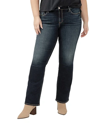 Silver Jeans Co. Plus Size Suki Mid Rise Bootcut Jeans