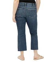 Silver Jeans Co. Plus Size Suki Mid Rise Curvy Fit KIck Flare Jeans