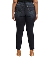 Silver Jeans Co. Plus Size Suki Mid-Rise Straight Leg Jeans