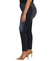 Silver Jeans Co. Plus Size Suki Mid-Rise Straight Leg Jeans