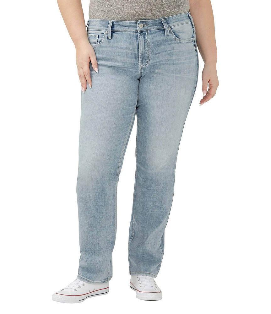 Silver Jeans Co. Plus Size Suki Slim Boot Cut Jeans