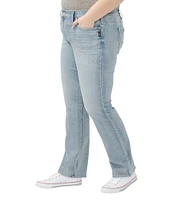 Silver Jeans Co. Plus Size Suki Slim Boot Cut Jeans