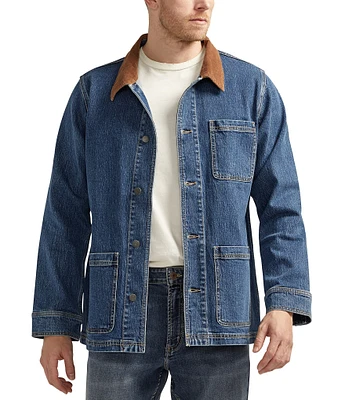 Silver Jeans Co. Relaxed Fit Denim Chore Jacket