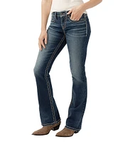 Silver Jeans Co. Suki Stitched Mid Rise Bootcut Jeans