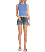 Silver Jeans Co. Suki Mid Rise Curvy-Fit Shorts