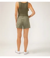 Silver Jeans Co. Suki Mid Rise Curvy Stretch Shorts