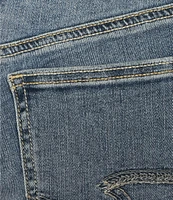 Silver Jeans Co. Suki Mid Rise Curvy Fit Slim Bootcut Power Stretch™ Jeans