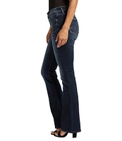 Silver Jeans Co. Suki Mid Rise Exposed Button Fly Bootcut Jeans