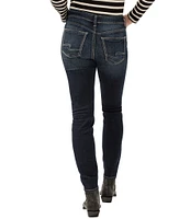 Silver Jeans Co. Suki Mid Rise Luxe Stretch Skinny Jeans