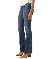 Silver Jeans Co. Suki Mid Rise Slim Fit Bootcut Curvy Jeans