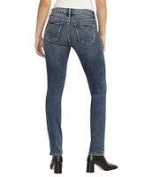 Silver Jeans Co. Suki Mid Rise5-Pocket Styling Straight Jeans