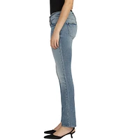 Silver Jeans Co. Suki Mid Rise Straight Jeans