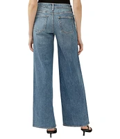 Silver Jeans Co. Suki Mid Rise Wide Leg Jeans