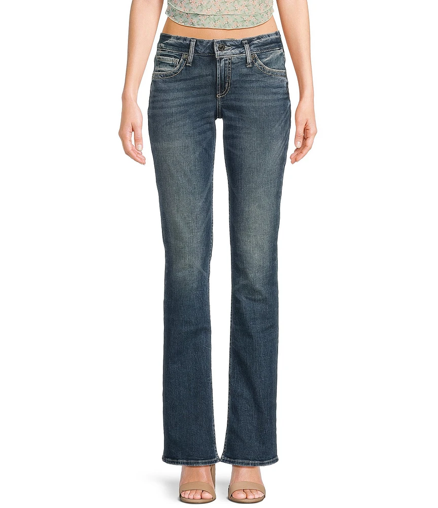 Silver Jeans Co. Suki Mid Rise Skinny Bootcut Jeans