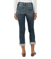 Silver Jeans Co. Suki Straight Capri Curvy Fit Denim Jeans