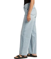 Silver Jeans Co. V-Front Mid Rise Wide Leg Jeans