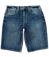 Silver Jeans Co. Zac 12#double; Relaxed Fit Mid Rise Denim Shorts