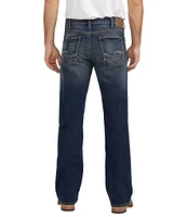 Silver Jeans Co. Zac Relaxed Fit Straight Leg Dark Wash Jeans