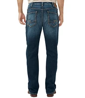 Silver Jeans Co. Zac Relaxed Fit Straight Leg Mid Flex Jeans