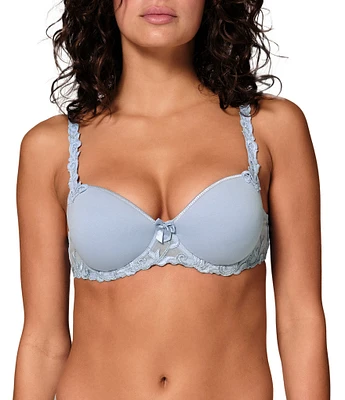 Simone Perele Andora 3D Molded Lace Embroidered Demi Underwire Bra