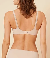 Simone Perele Caresse Ultra Firm Lace Accents Supportive Minimizer Bra