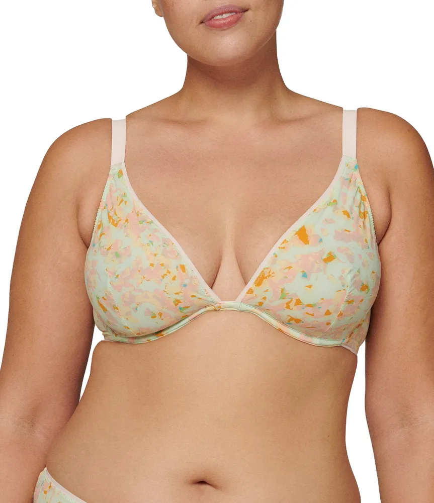 Simone Perele Charlotte Printed Underwire Triangle Bra