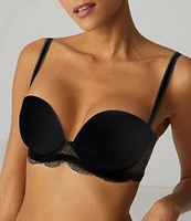 Simone Perele Karma Plunge Strapless Convertible Underwire Bra